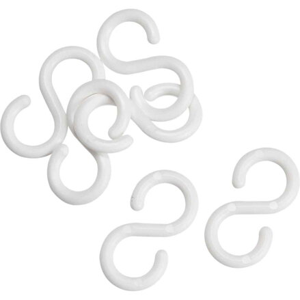 CONNECTING S HOOK 2.0" WHT