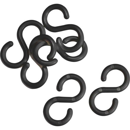 CONNECTING S HOOK 2.0"  BLK