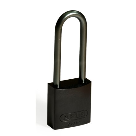 Full Alu Padlocks 75mm Sha KD Black/6