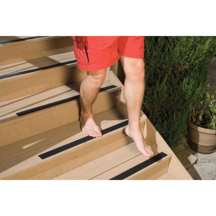 STRIPED ANTI-SKID TAPE BLK/YEL STRIPED ANTI-SKID TAPE BLK/YEL