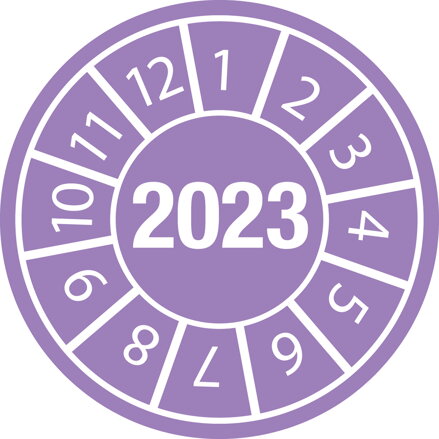 DATE INSPECTION LABELS 23 Dia 35 B-7541
