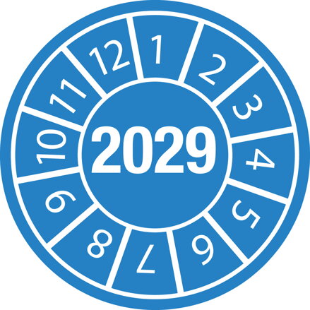 DATE INSPECTION LABELS 29 Dia 35 B-7541