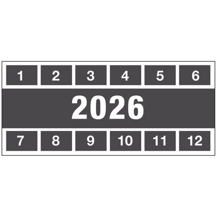 DATE INSPECTION LABELS 26 57x25 B-500