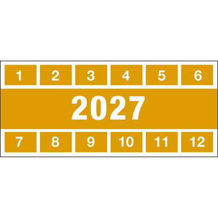 DATE INSPECTION LABELS 27 57x25 B-500