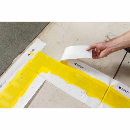 B518, 4" X 100 FT, FLOOR LINE STENCIL B518, 4" X 100 FT, FLOOR LINE STENCIL