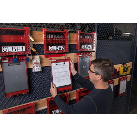 PERMIT DISPLAY CASE - BRADY BRANDED