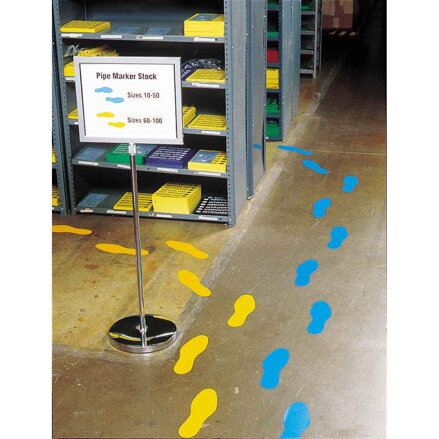 BLUE, REMOVABLE ADHESIVE
