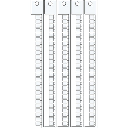 TERMINAL BLOCK TAGS 4,2X5-4,2 PHO.ZS