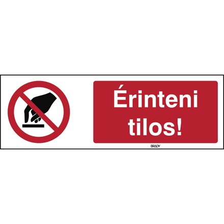 STHU P010-297x105-AL-CRD/1