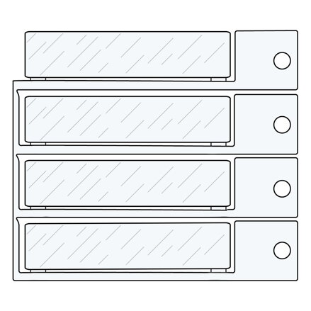 PROTEC. COVER FOR NAME PLATE 15X67