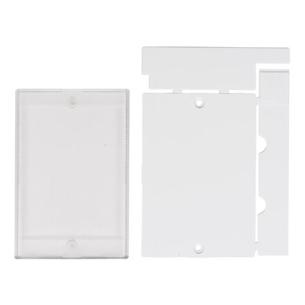 KIT NAME PLATE 1 WHITE