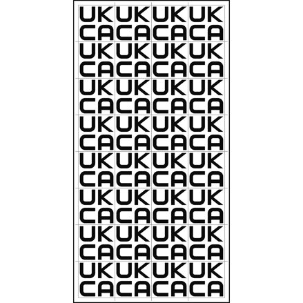 Brady UKCA-25X25-PE 308837