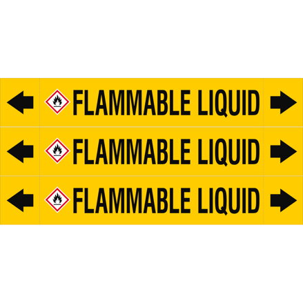 ASMEPM-37X230MM-FLAMMABLE LIQUID