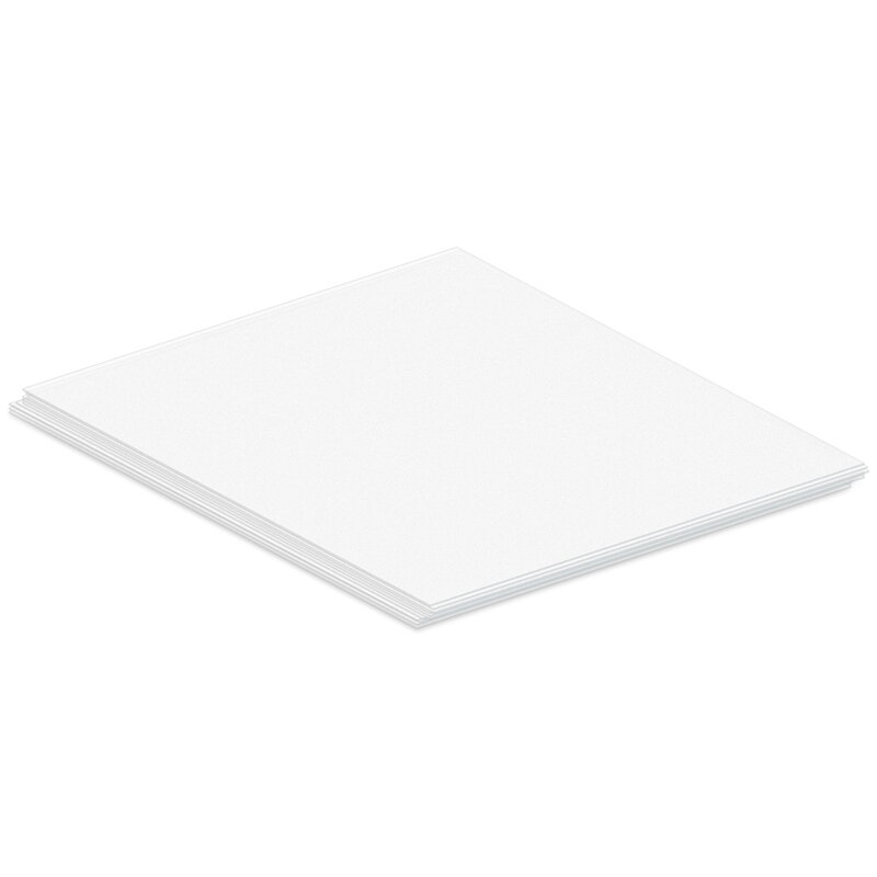 BLS2000 supplies - Clear Acrylic semi-rigid panel 203 mm x 203 mm