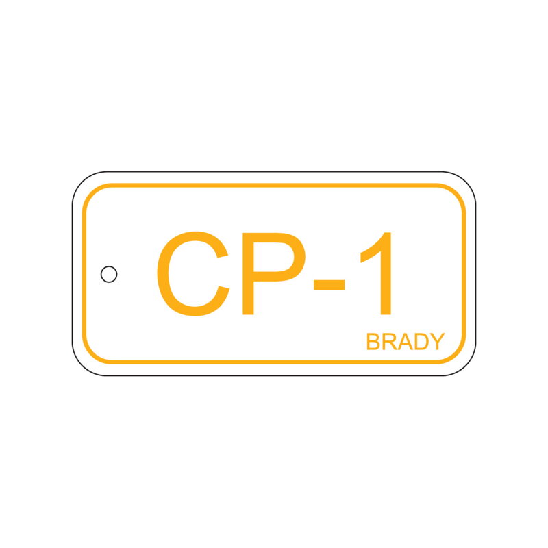 Energy tag-CP-1-75x38mm-PP/25