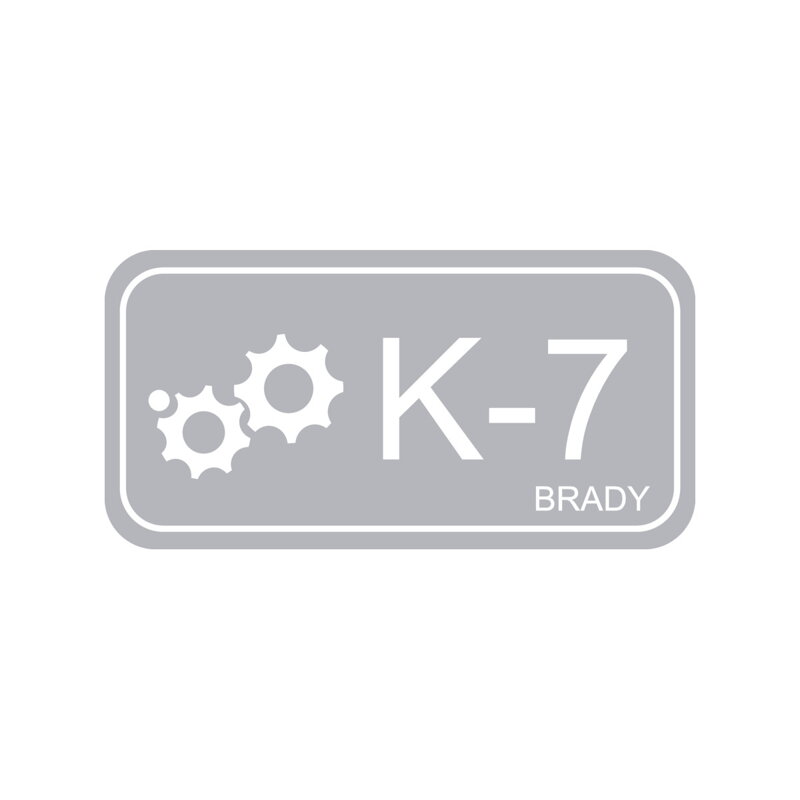 Energy tag-K-7-75x38mm-PP/25