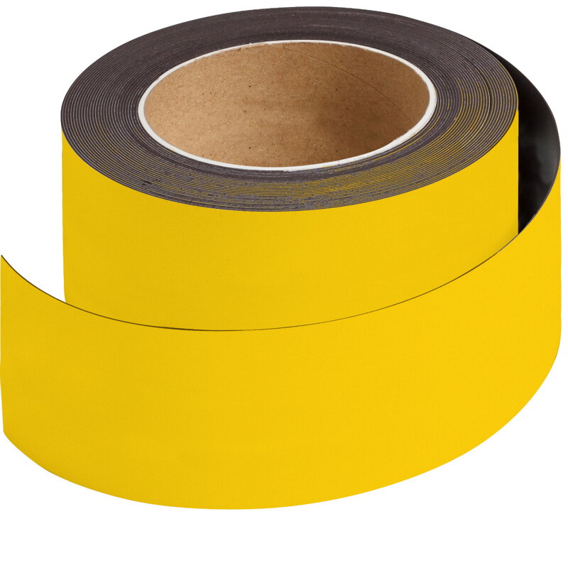 MAGNETIC TAPE YELLOW 80MMX10M