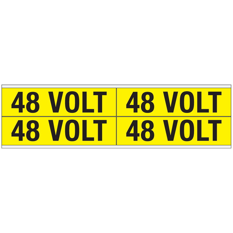 VOLTAGE MARKERS CV 48 VOLT B