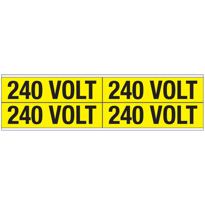 VOLTAGE MARKERS CV 240 VOLT B