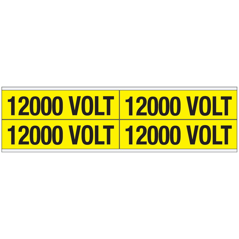 VOLTAGE MARKERS CV 12000 VOLT B
