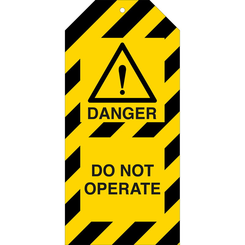 TAG-E DANGER DO NOT OPERATE-75X160MM