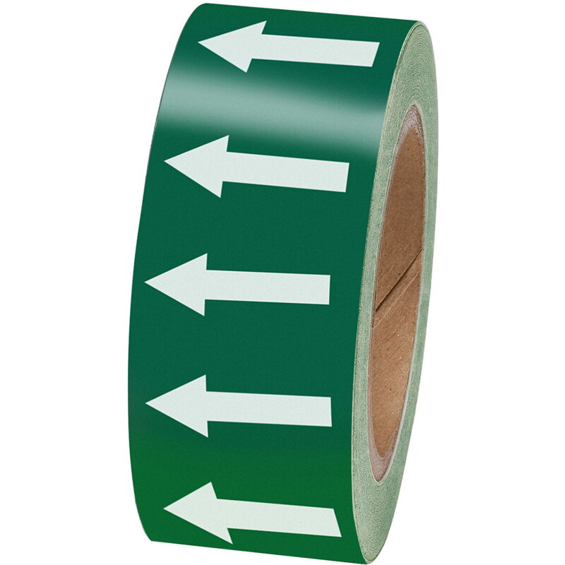 ARROWTAPE:WHITE/GREEN50MMX33M