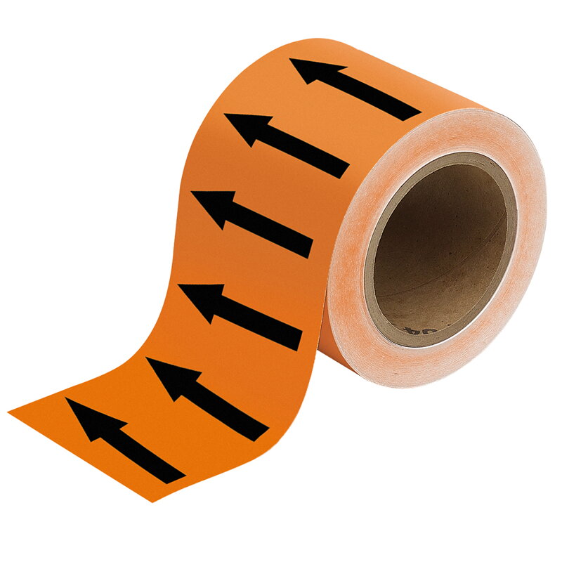 ARROWTAPE:BLACK/ORANGE100MMX33M