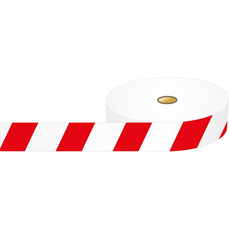 BARRICADE TAPE 75MMX500M RED/WHT