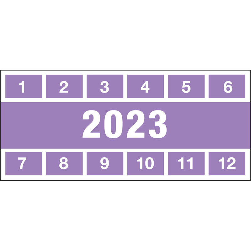 DATE INSPECTION LABELS 23 57x25 B-500