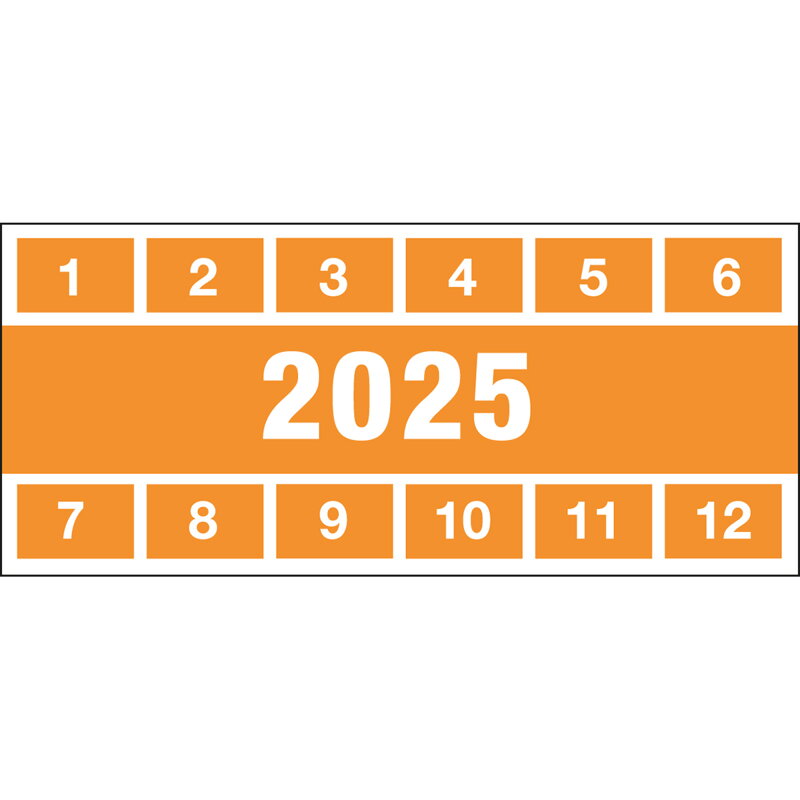 DATE INSPECTION LABELS 25 57x25 B-500