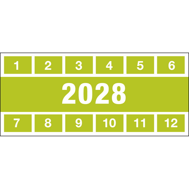 DATE INSPECTION LABELS 28 57x25 B-500