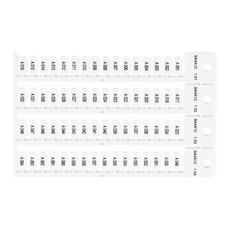 TAG 4X12 -4 STICKS WHITE/2048