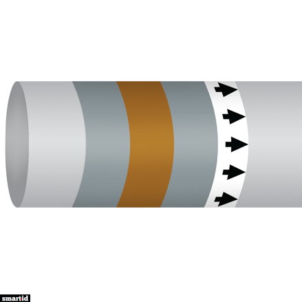 MPM-NONFLAMGAS-127MMX30M-GY/BR/GY-ROLL