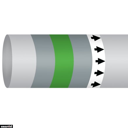 MPM-NONFLAMGAS-127MMX30M-GY/GN/GY-ROLL
