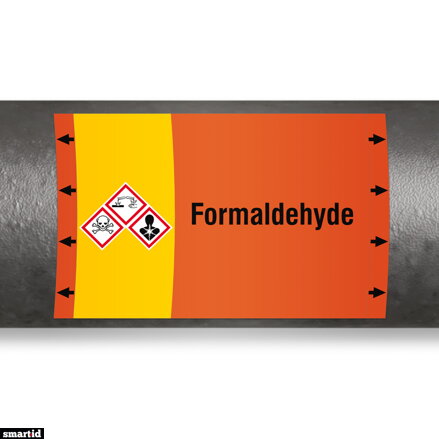 Brady ISO20560PM-340X210-FORMALDEHYDE 314294