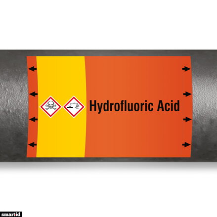 Brady ISO20560PM-340X210-HYDROFLUORIC ACID 314297