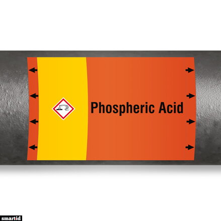 Brady ISO20560PM-340X210-PHOSPHORIC ACID 314301