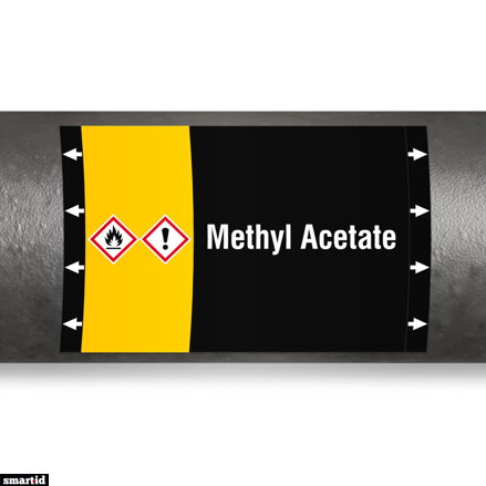 Brady ISO20560PM-340X210-METHYL ACETATE 314317