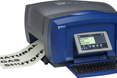 Značení potrubí v chemickém průmyslu: Brady B-595